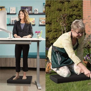 Thumbnail: Balance Foam Pad Yoga Mat Exercise Non-slip Waterproof Soft for Fitness Training