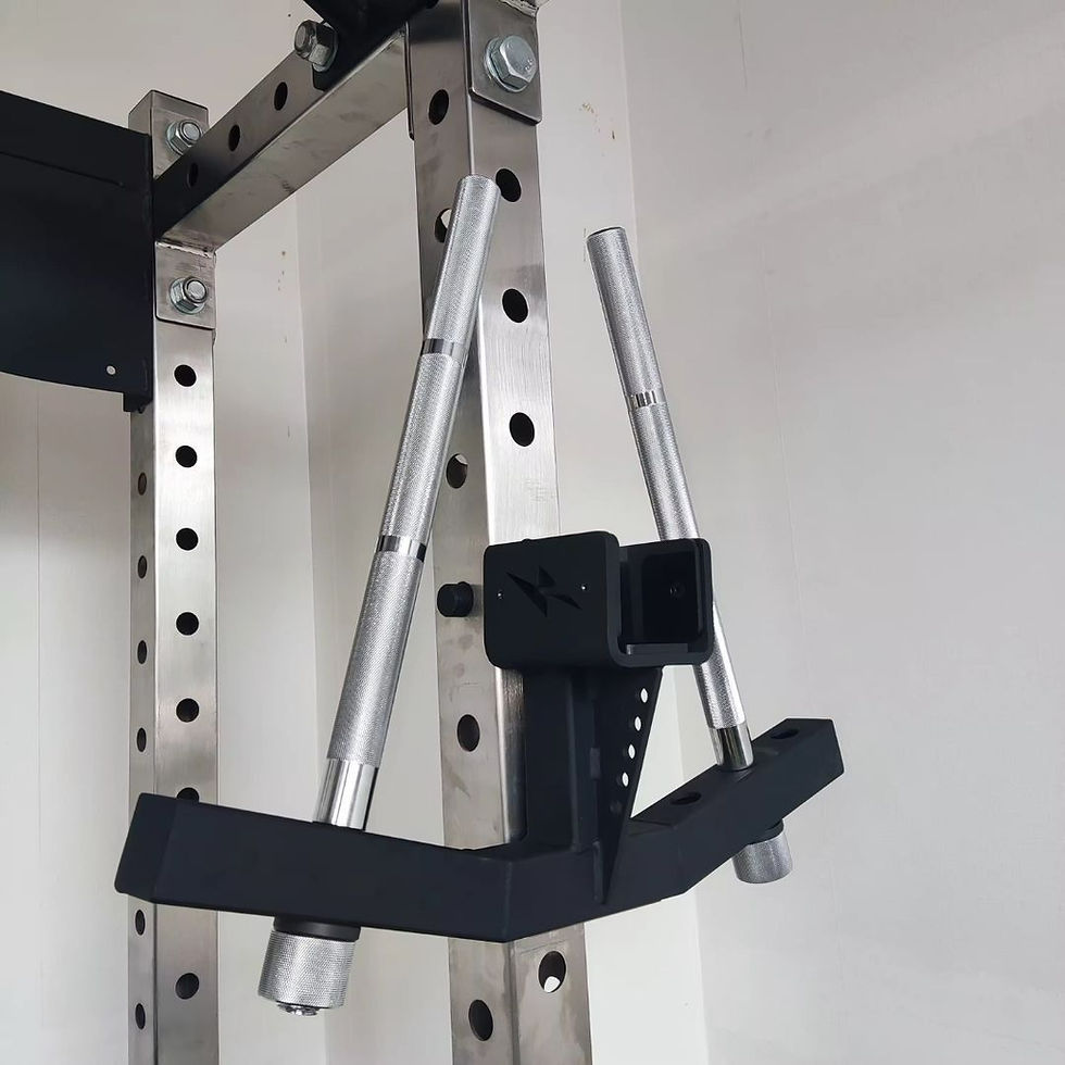 Thumbnail: MMB Kerato Ultimate Dip Attachment Dip Horn for Power Rack Rig