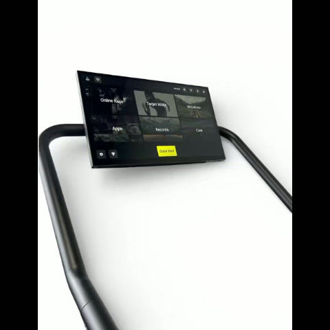 Thumbnail: MMB Aeres Professional Smart Curved Treadmill | Non-Motorized | HD Touch Screen
