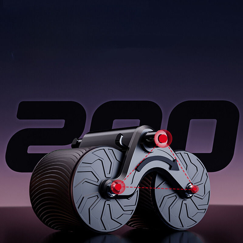 Thumbnail: Abs Roller Multi-Functional Abdominal Wheel Automatic Rebound Training Auxiliary