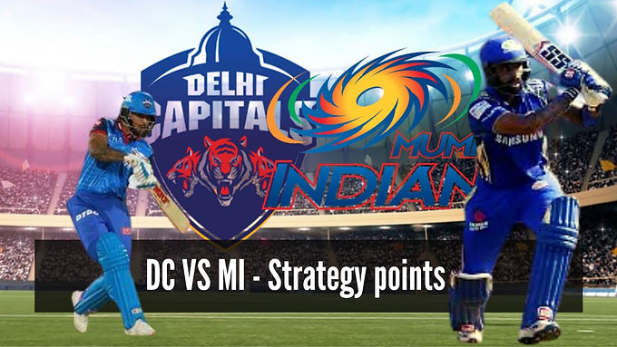 DC vs MI : Strategy Points