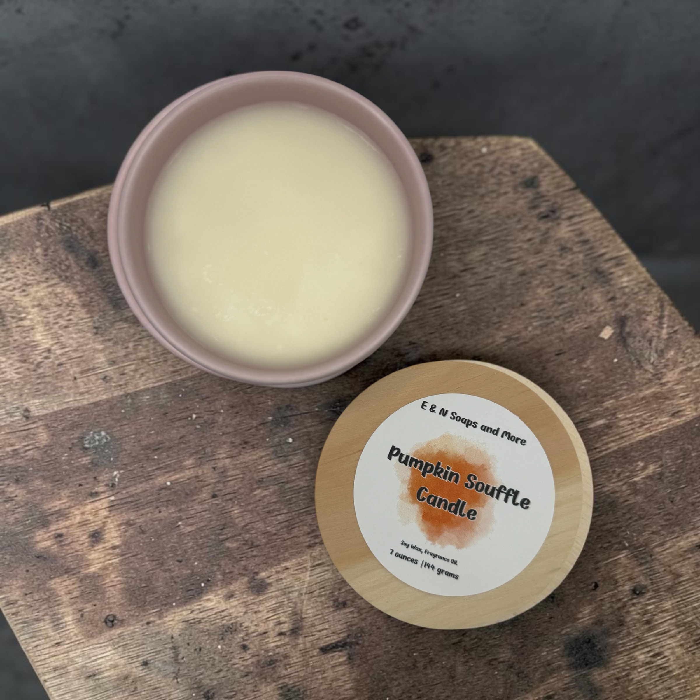 Pumpkin Soufflé Wickless Candle