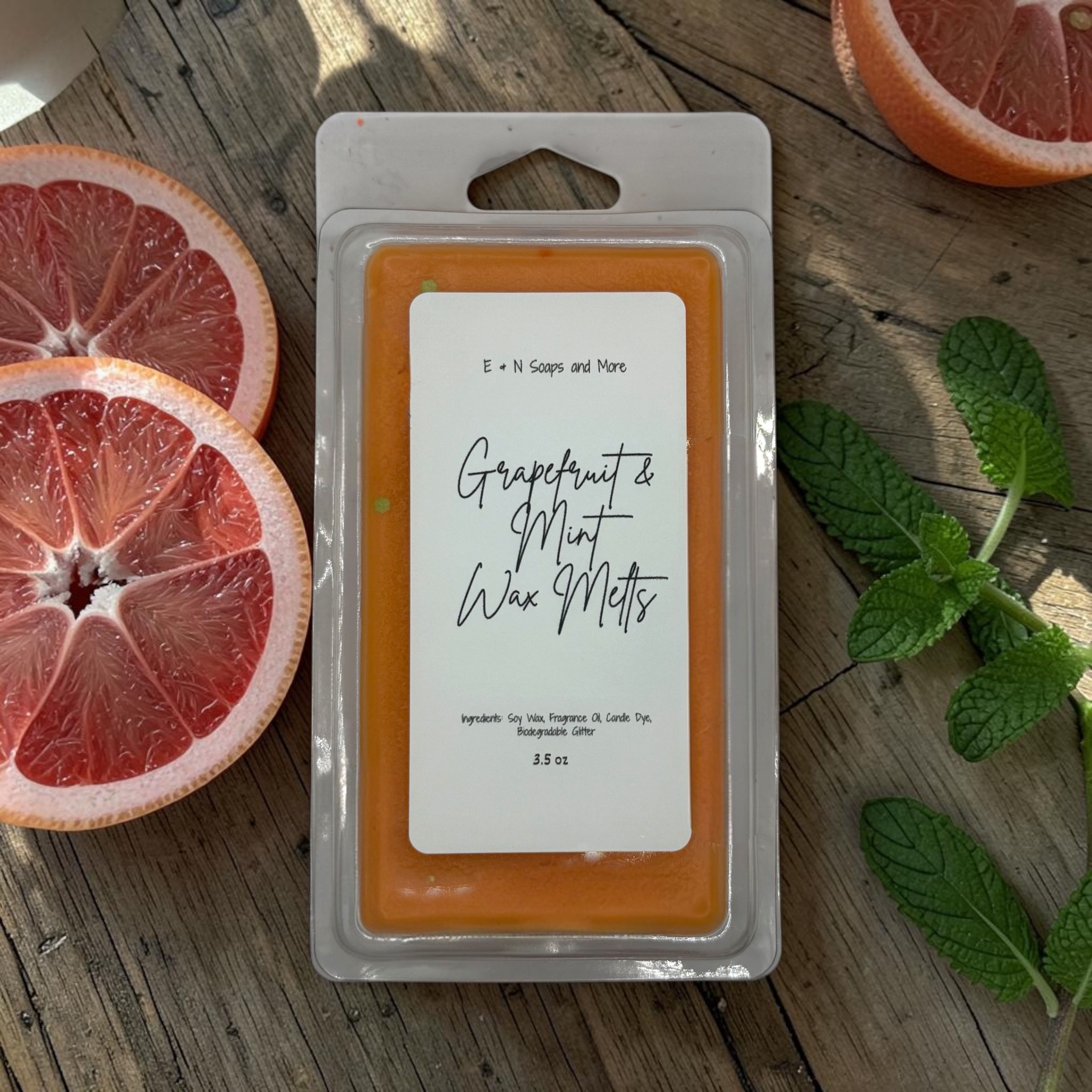 Grapefruit & Mint Wax Melt