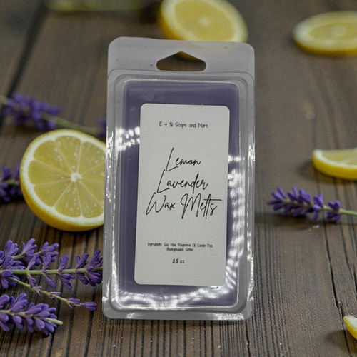 Lemon Lavender Wax Melts | E & N Soaps And More