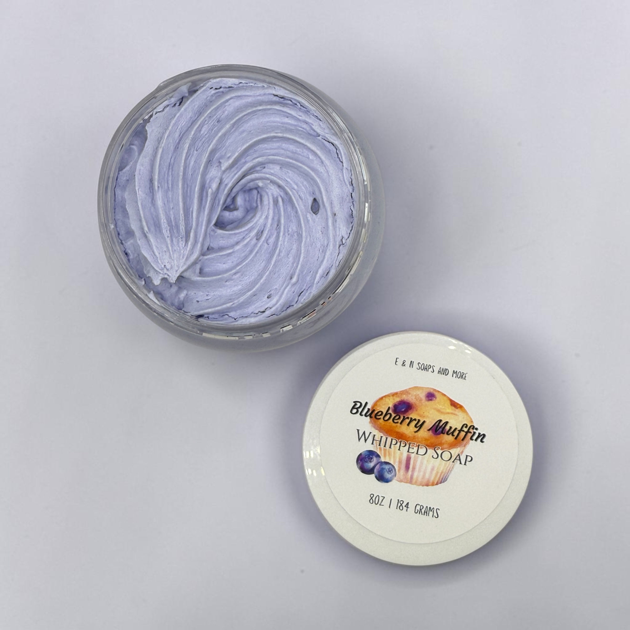Blueberry Muffin Whipped Soap