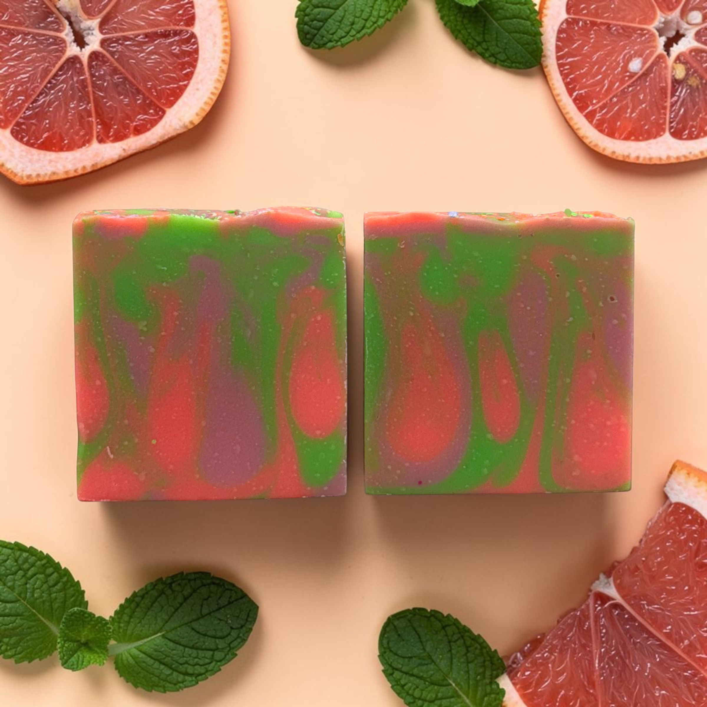 Grapefruit & Mint Tallow Bar Soap