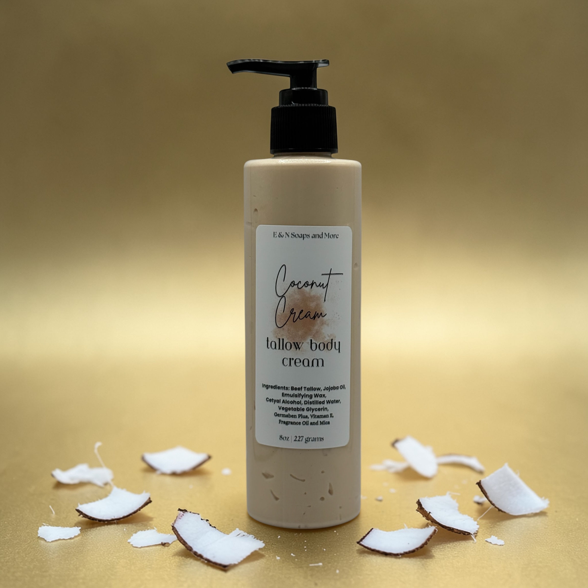 Coconut Cream Tallow Body Cream