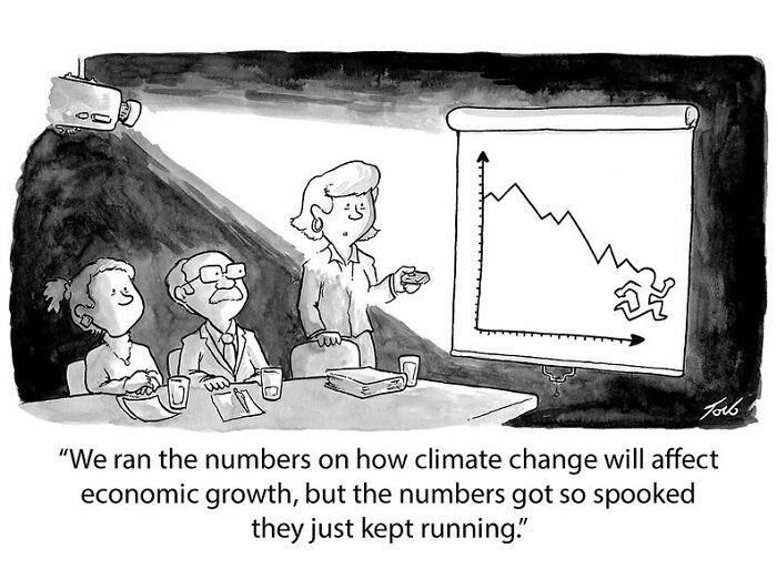 We ran the numbers on how climate change will affect economic growth ,,,