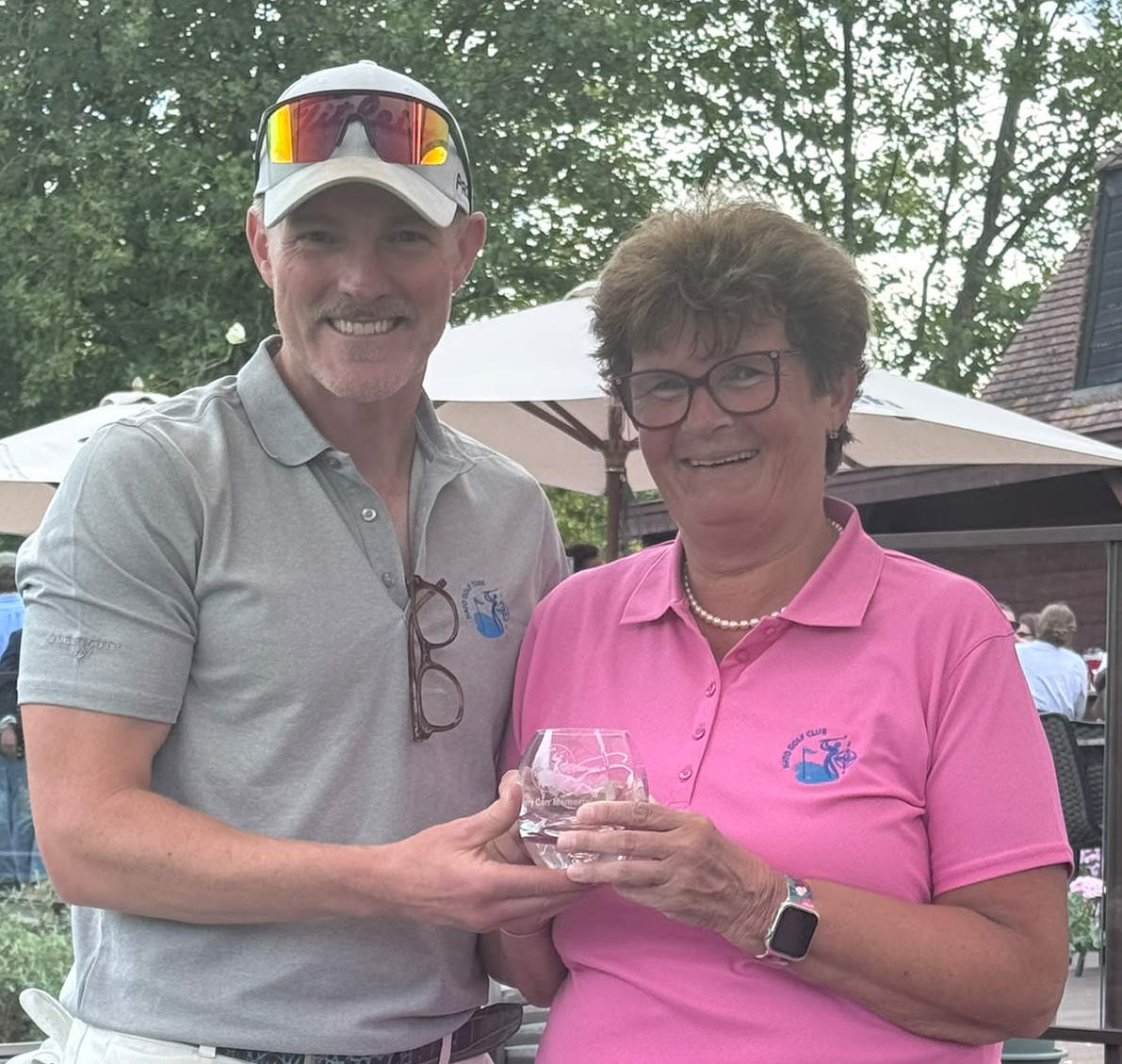 The champ and long drive winner!!! Congrats Katrin!!