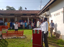 Speech given by Principal DIET Cachar on 15th August