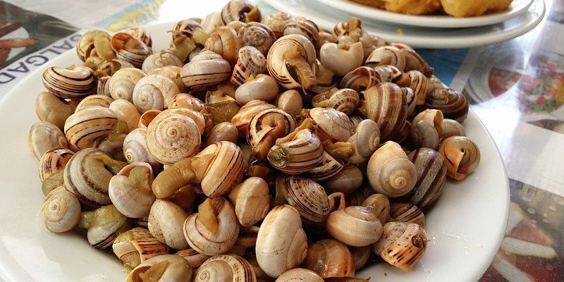 Caracois als Portugese tapa