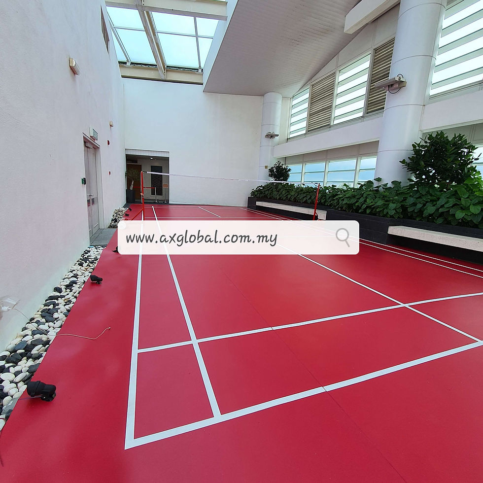 Thumbnail: 8mm AX Deluxe Badminton Court Flooring