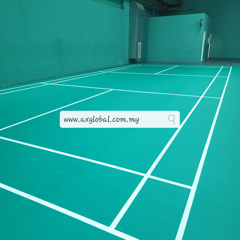 Thumbnail: badminton court floor