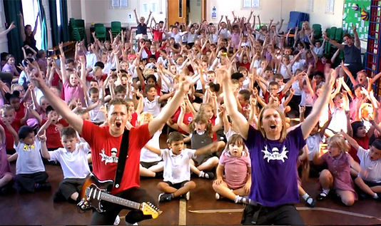 Whole school Rock Out with Rocktopus