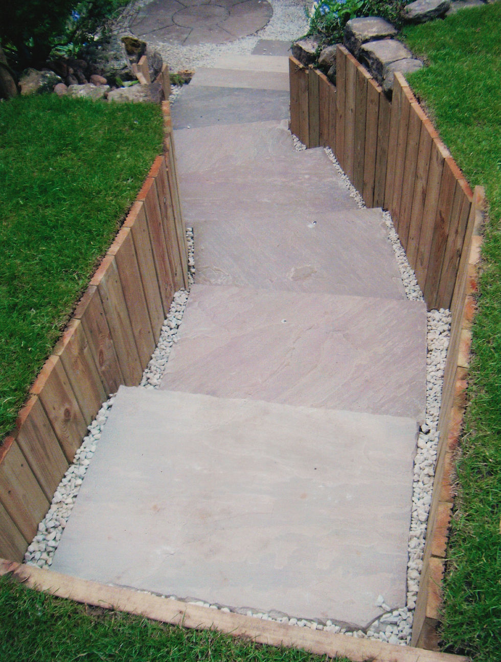 Practical Garden Staircase