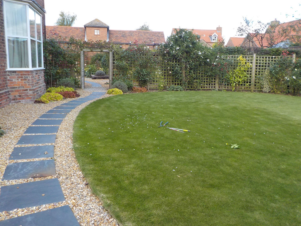 rose arch garden