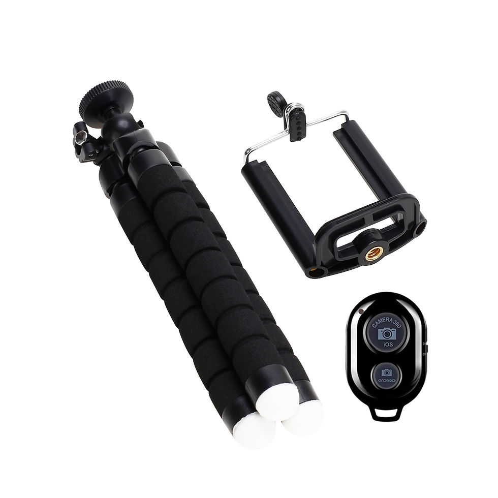 Thumbnail: Tripods Tripod For Phone Mobile Camera Holder Clip Smartphone Monopod Tripe Stan