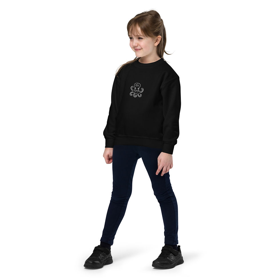 Thumbnail: Unisex crewneck sweatshirt - The Octopus