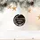 Thumbnail: Baby's First Christmas Ornament |  3.5" Clear or Rose Gold