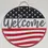 Thumbnail: Welcome Signs - patriotic welcome, patriotic, July 4, Memorial Day, summer decor