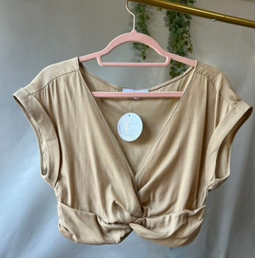 Thumbnail: Twist Front Boho Crop Top