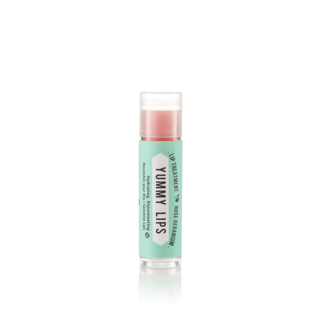 Yummy lip intensive lip therapy with rose geranium