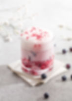 Mixed Berries Ice Cream Float