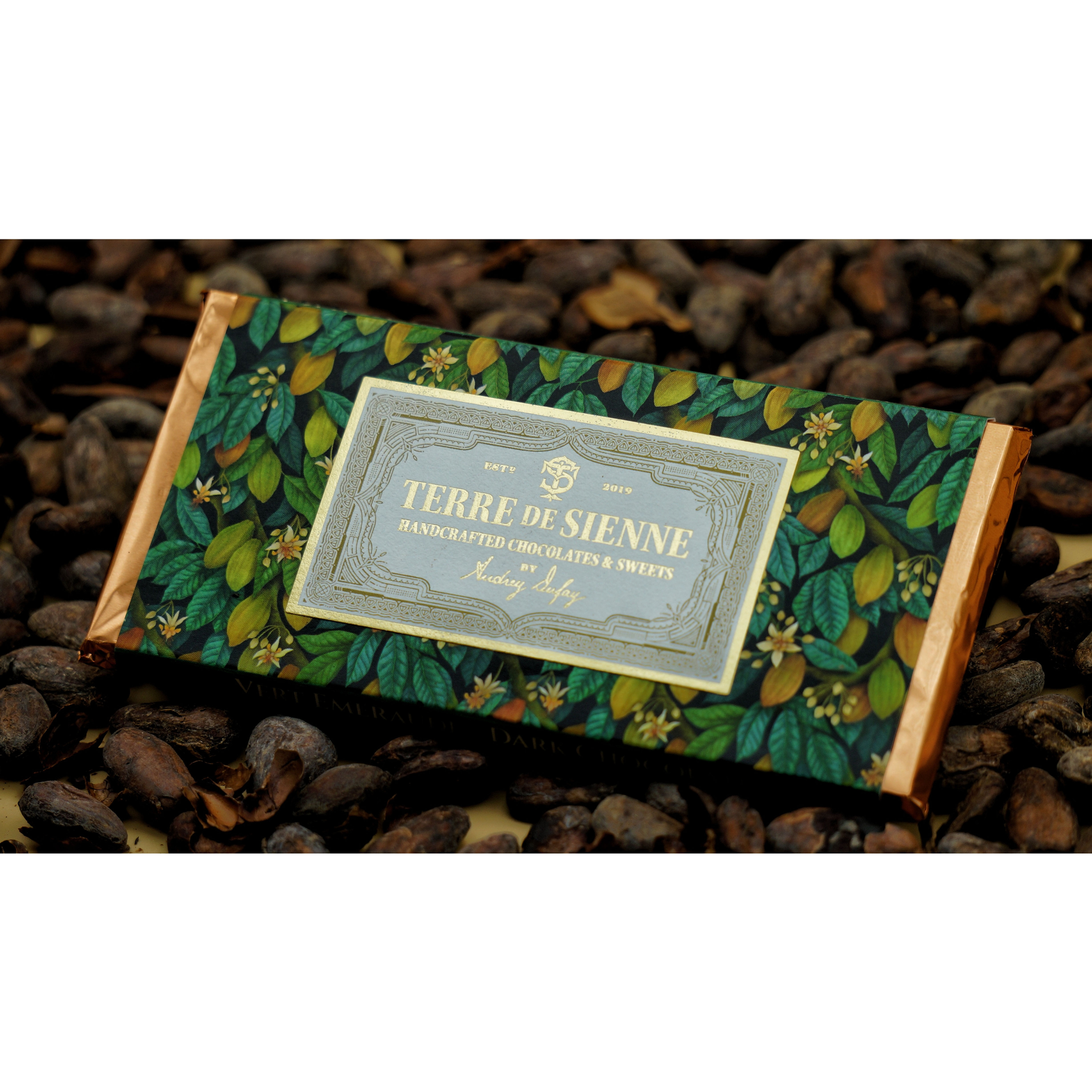 Vert Emeraude - Chocolat Noir 75% de cacao