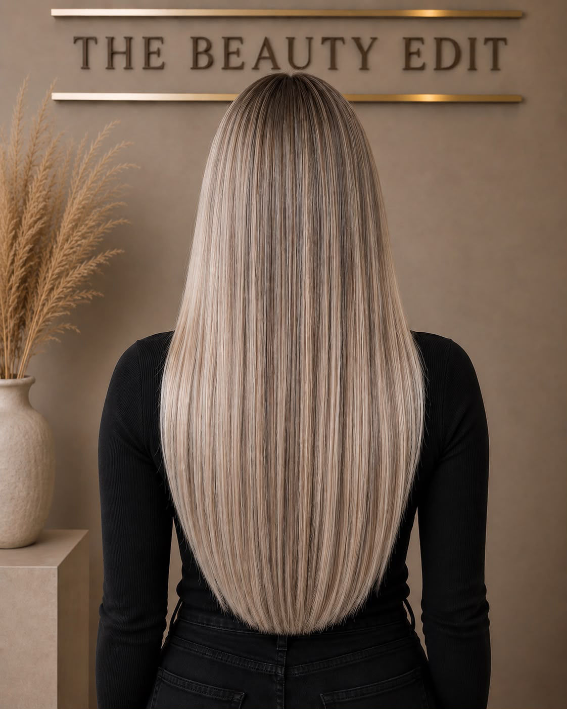 Silver Melt #B18/60A (Ash Blonde, Silver, Icy) - 50g Keratin Hair Extensions