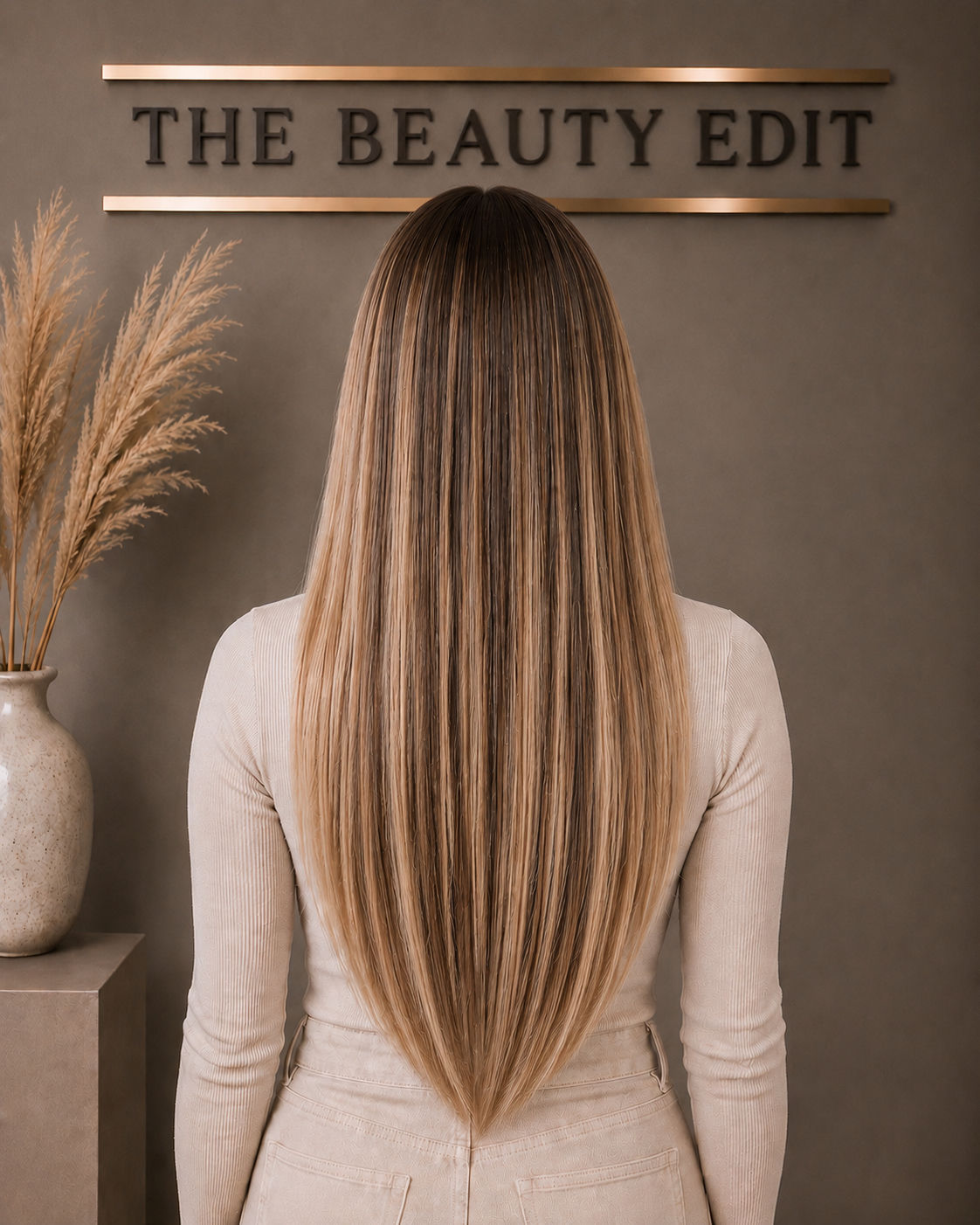 Coco Melt #B2/4/27 (Dark Brown, Cool Blonde) - 50g Keratin Hair Extensions