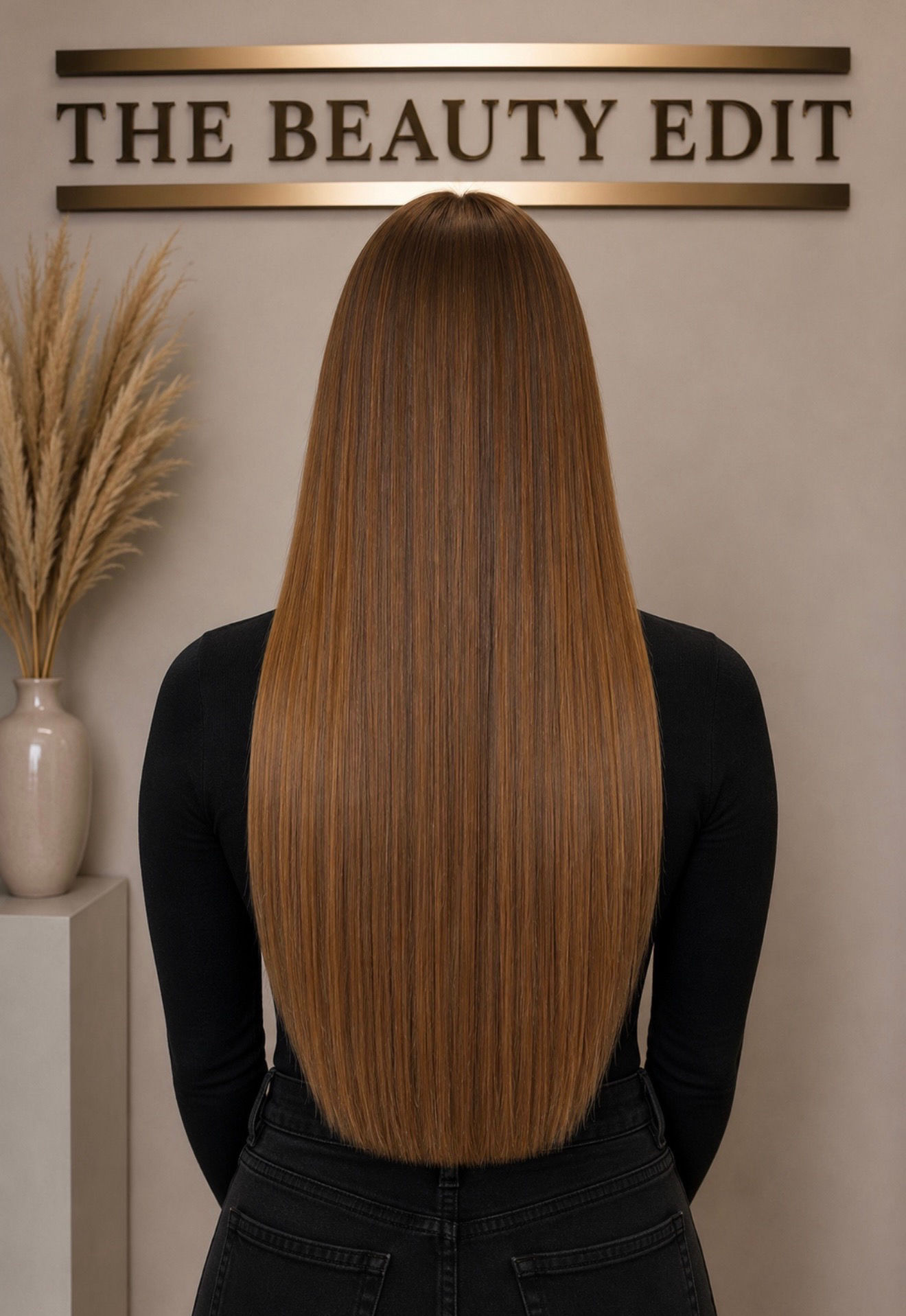 Brontë #6 ( Warm Medium Brown, Undertones) - 50g Tape Hair Extensions