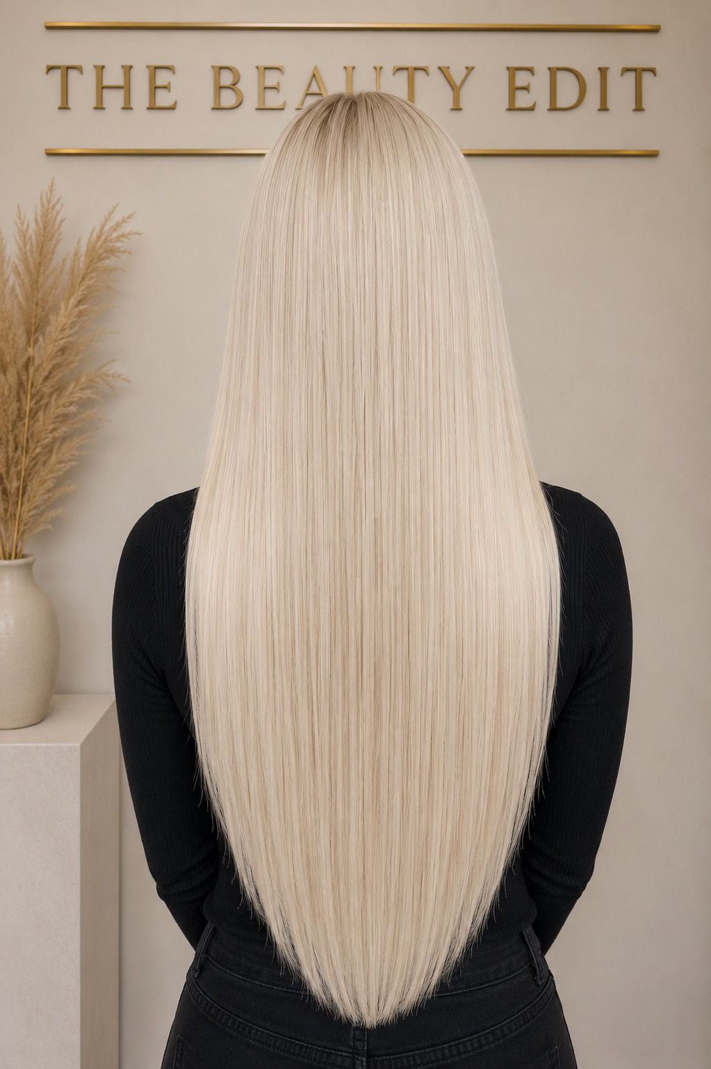 Isabella #60 (Platinum Blonde) 50g Tape Hair Extensions 