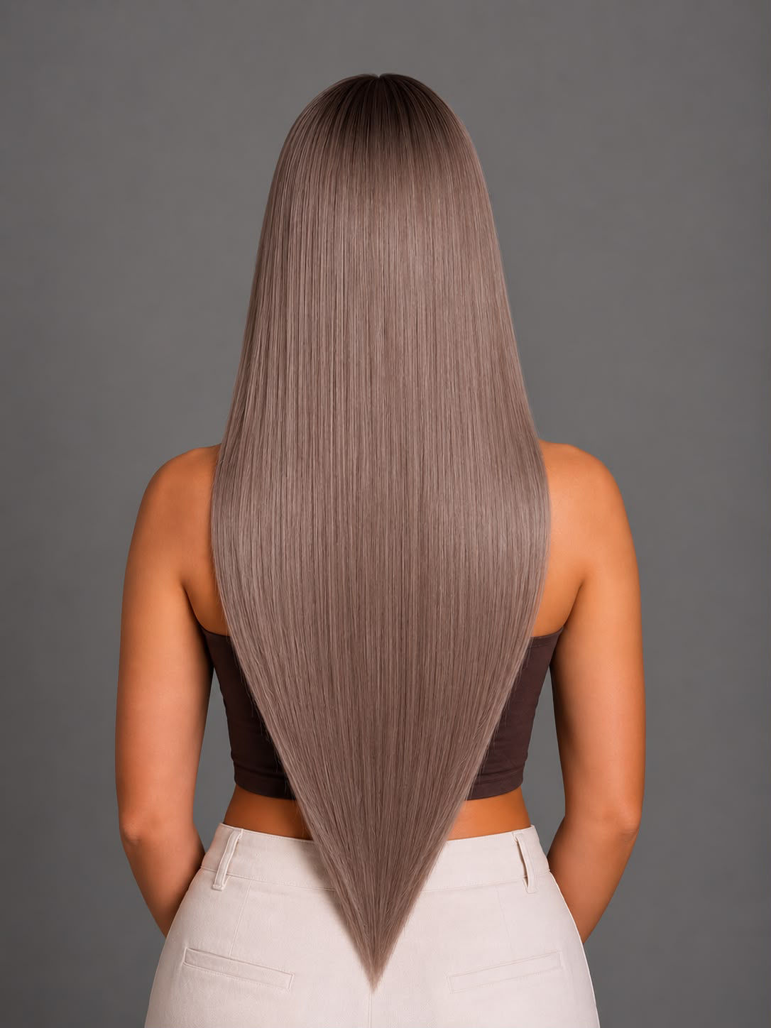 Isla #18 (Cool Ash, Soft Beige) - 25g Keratin Bond Hair Extensions