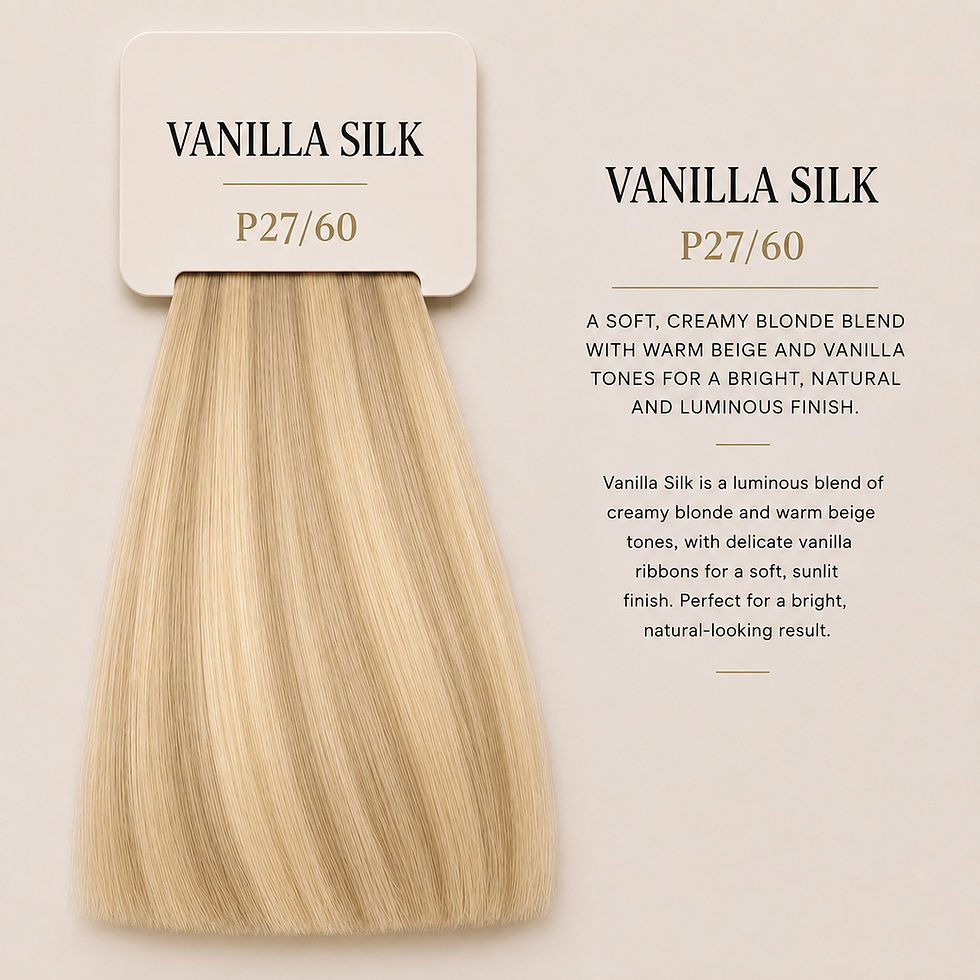 Thumbnail: Vanilla Silk #P27/60 (Mixed Blonde) - 25g Keratin Bond Hair Extensions