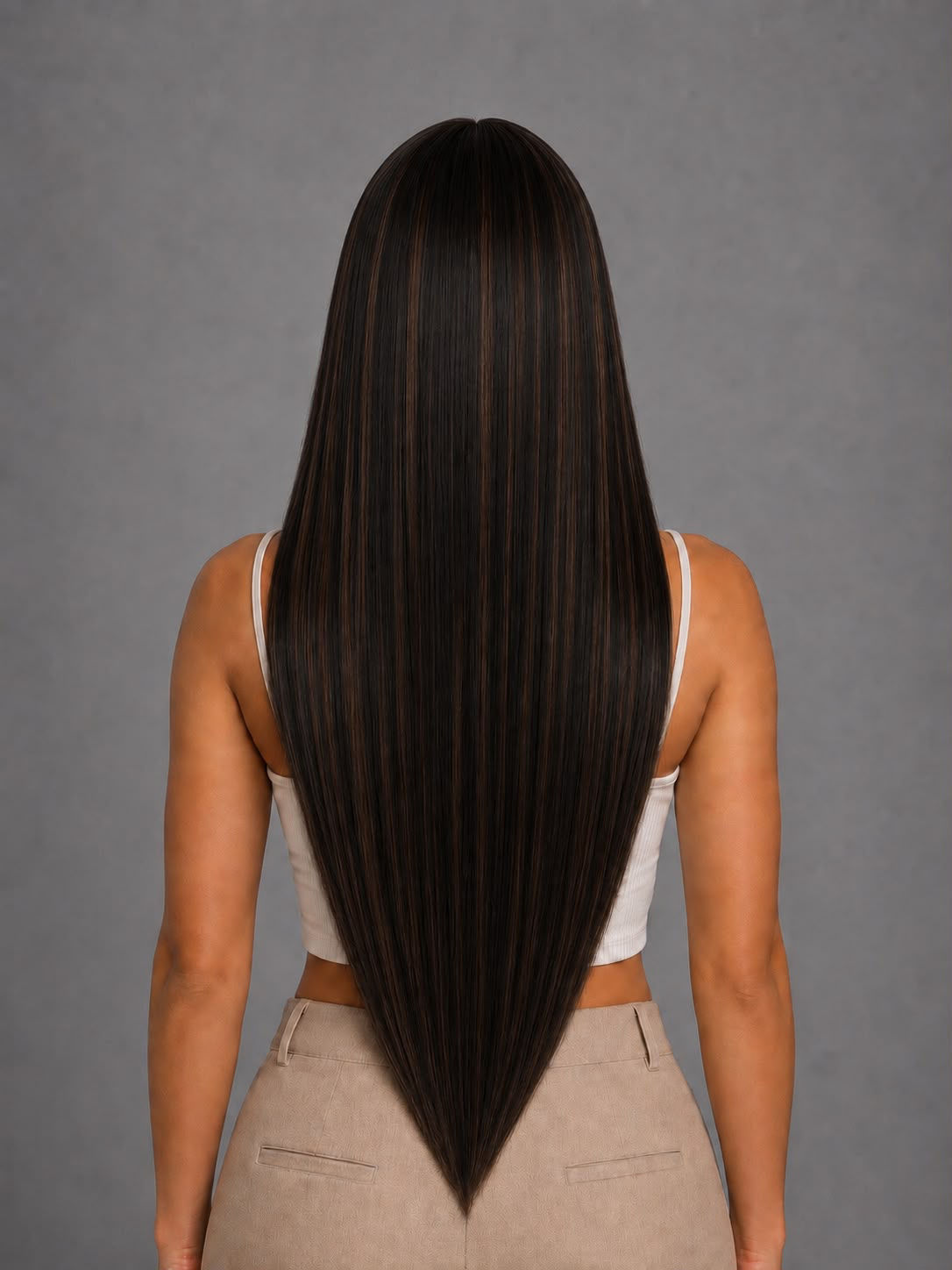Espresso (Deep & Rich Brown Tones) - 50g Volume Weft Hair Extensions