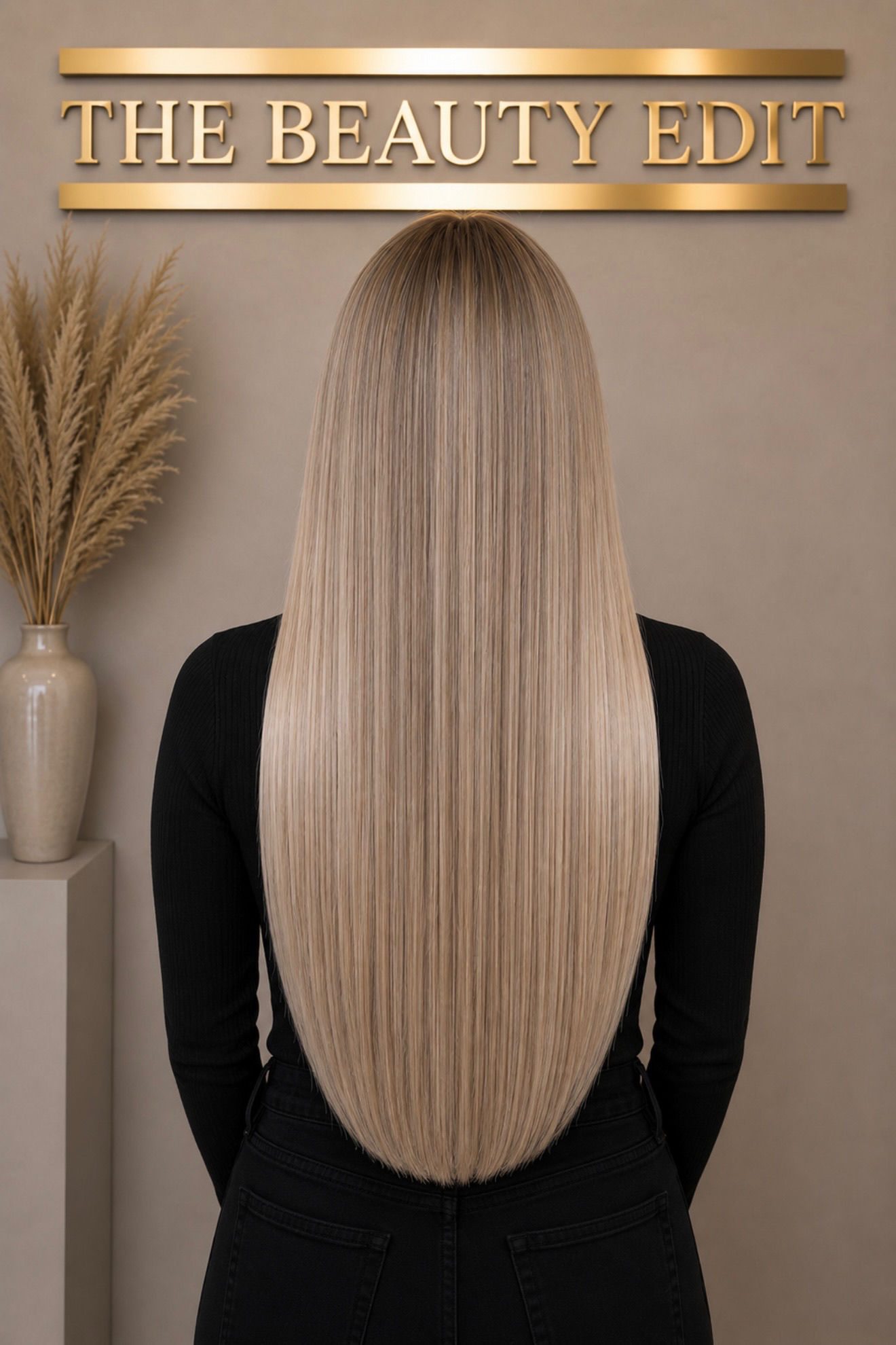 Dove Blonde #M18/22 (Cool Soft Blonde) - 50g Weft Hair Extensions