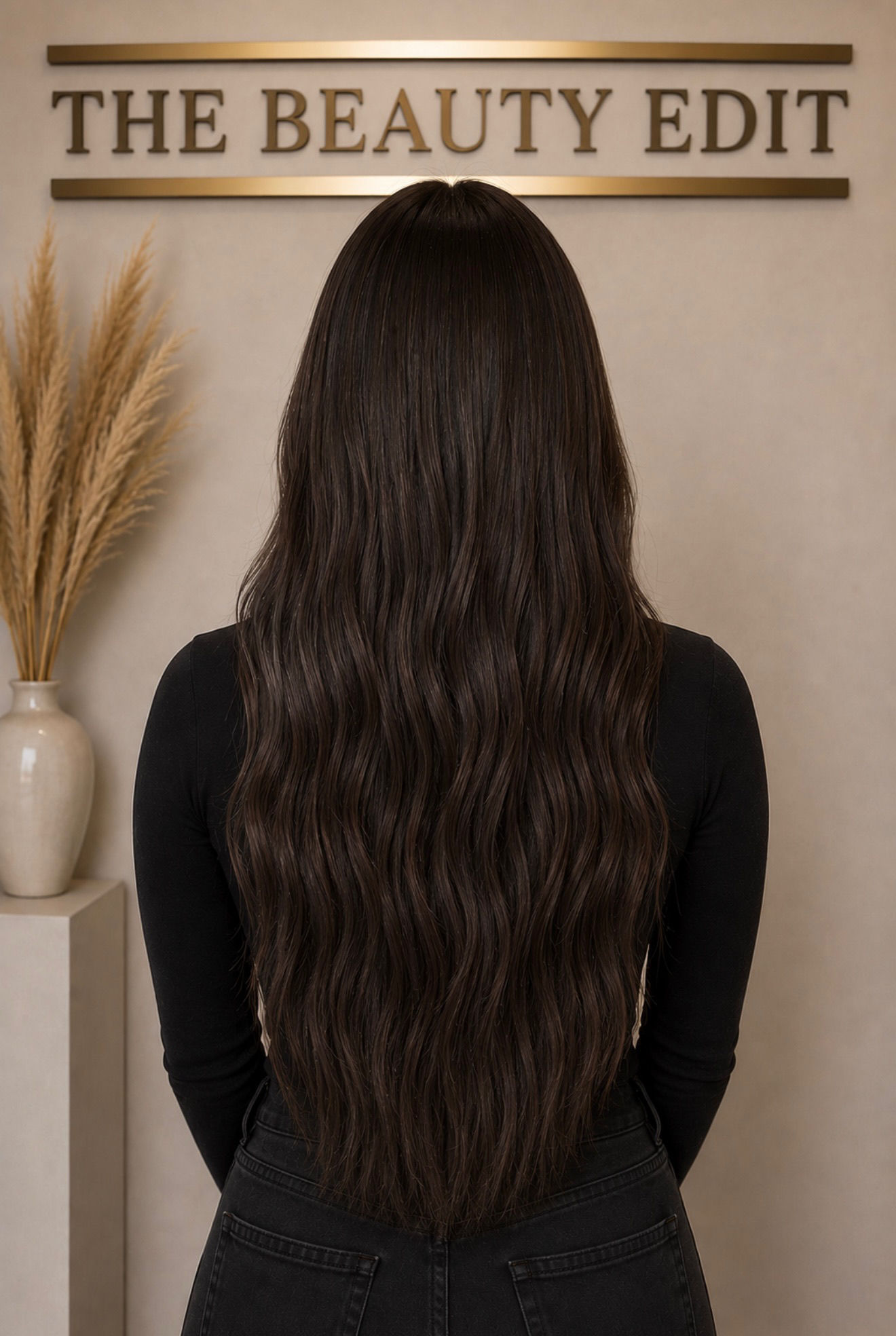 Sofia #2 (Rich Dark Brown) - 50g Nano Hair Extensions