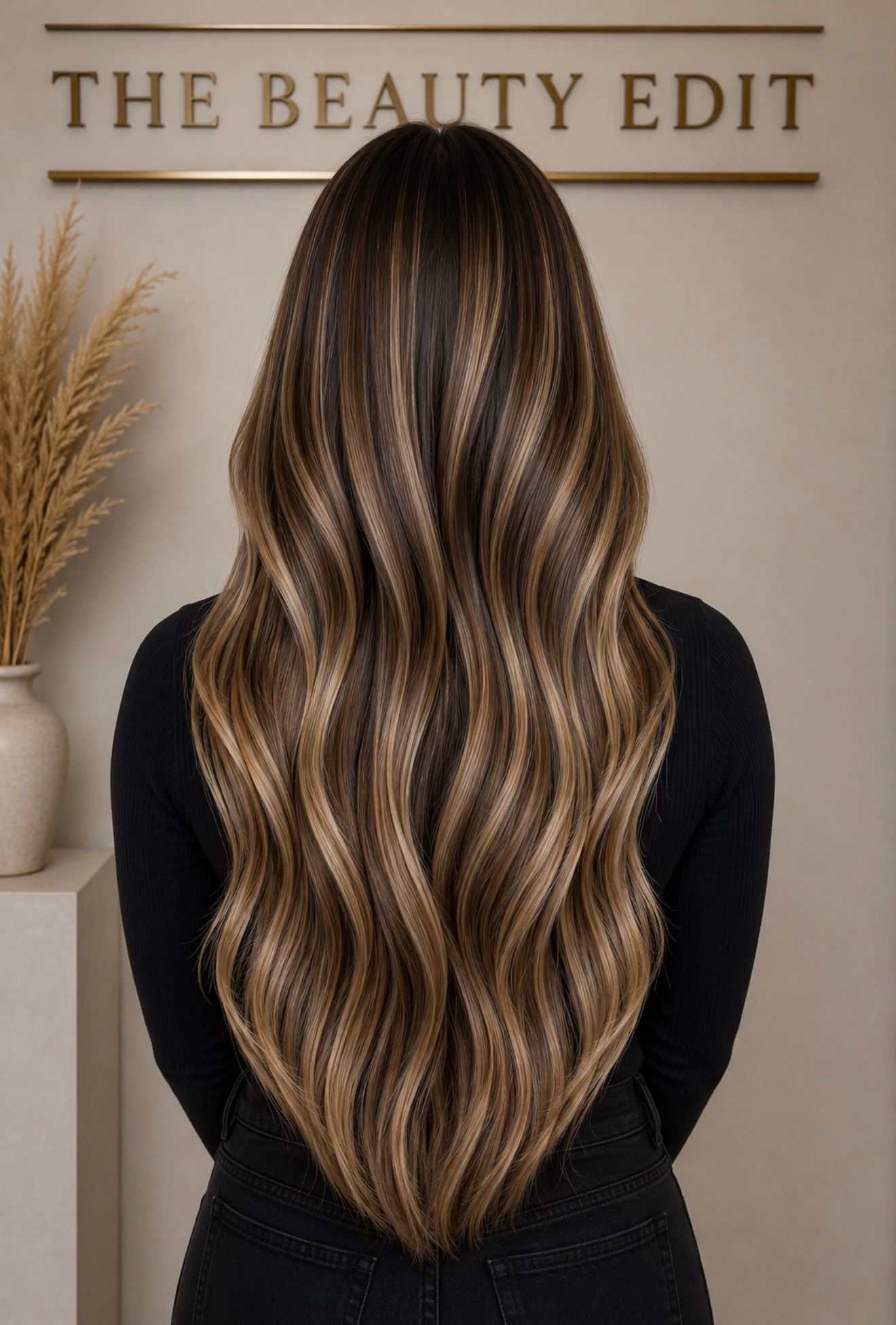 Bronde Muse #P4/27 (Medium Brown & Blonde) - 50g Volume Weft Hair Extensions