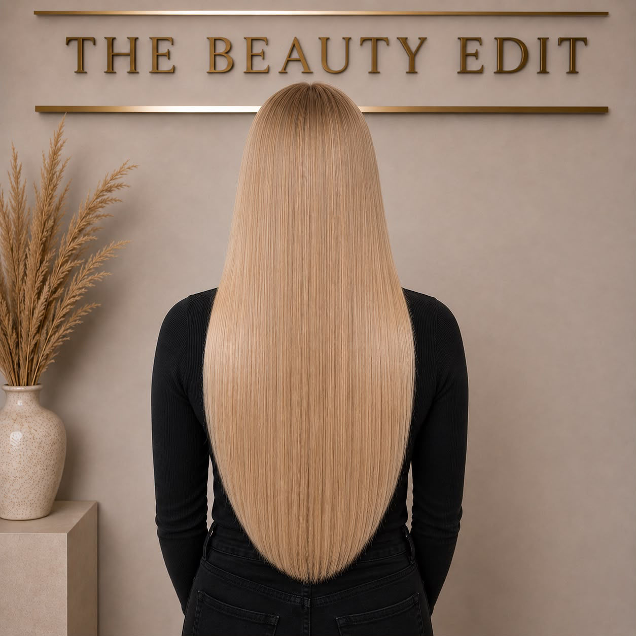 Linen Pearl #16A (Cool Beige Blonde) - 50g Butterfly Weft Hair Extensions
