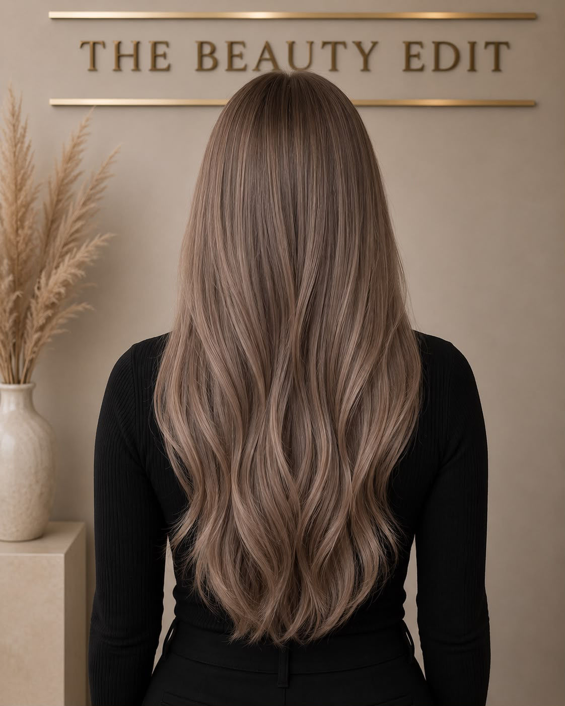 Isla #18 (Cool Ash, Soft Beige) - 50g Nano Hair Extensions