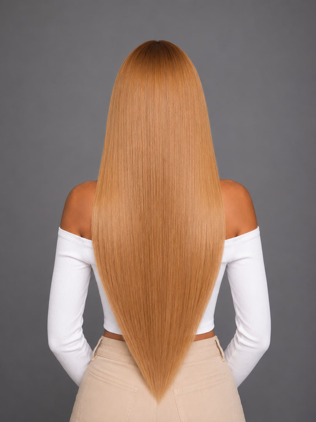 Strawberry Dream #30 (Strawberry Blonde) - 25g Invisible Tape Hair Extensions
