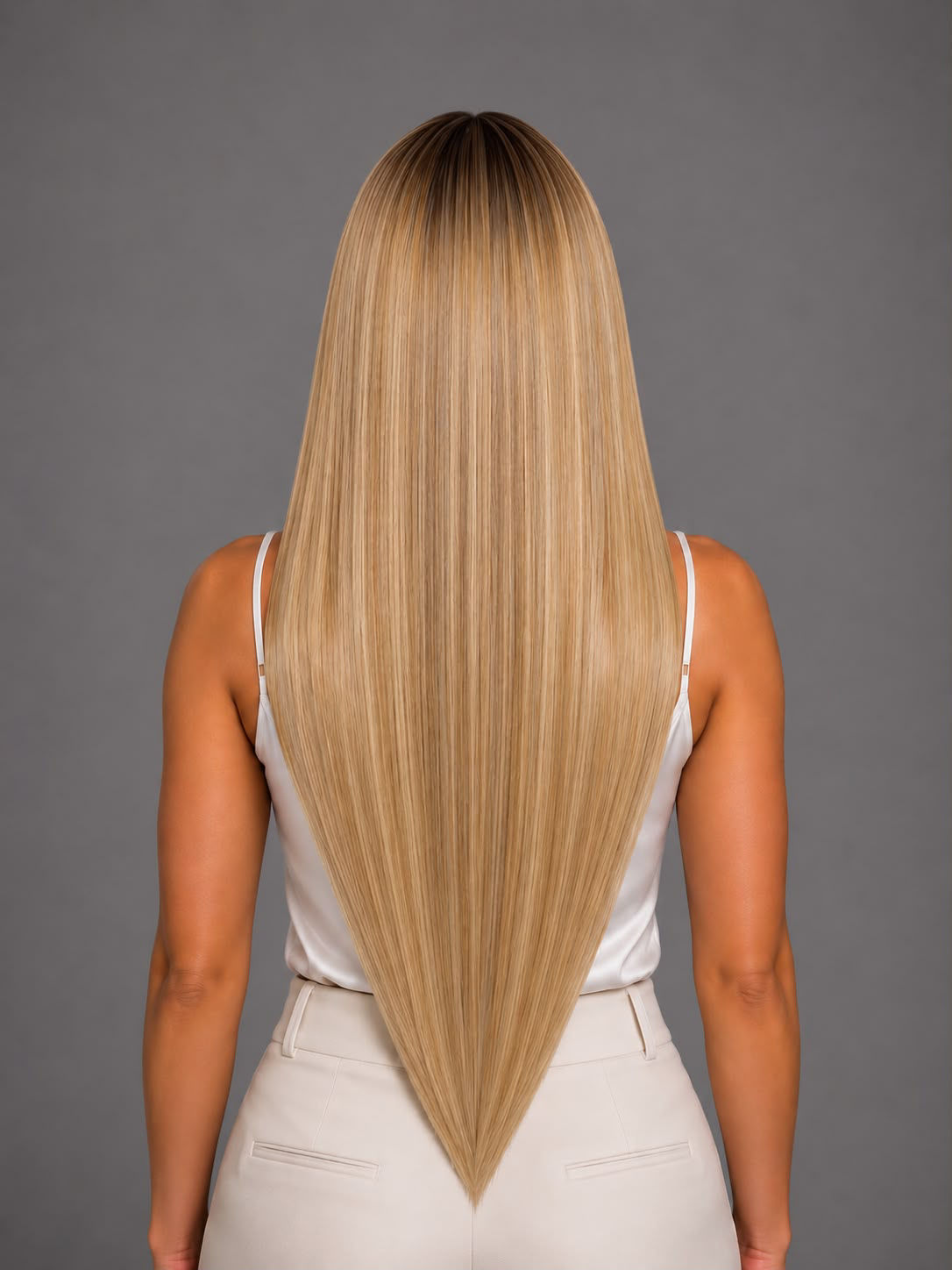 Honeycomb #B6/27 (Golden With Honey Tones) - 25g Nano Hair Extensions