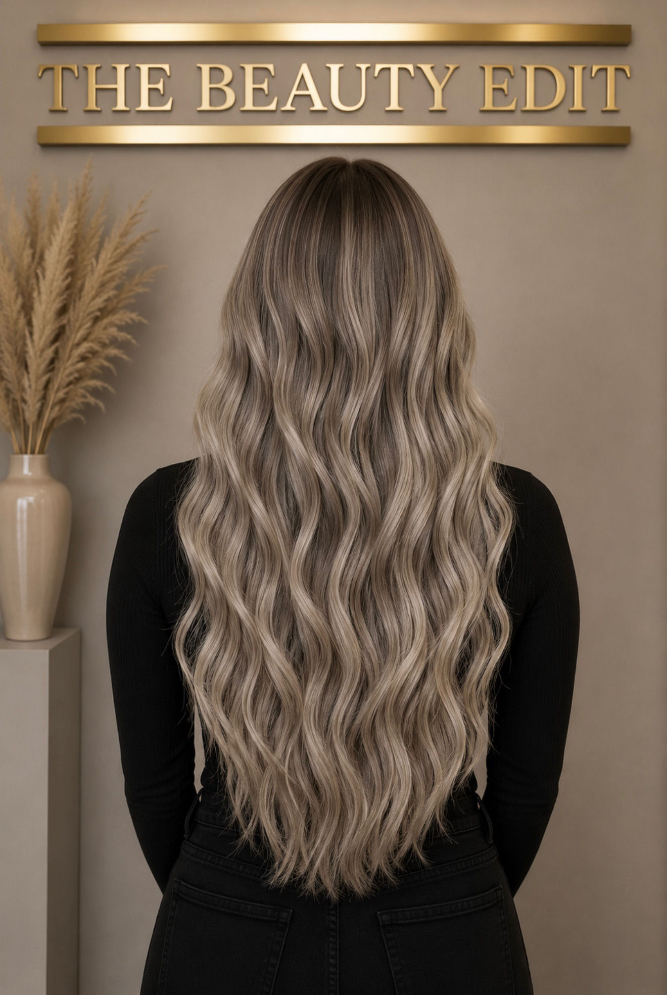 Mushroom Blonde #B9/60A (Blended Ash Brown) - 50g Nano Hair Extensions