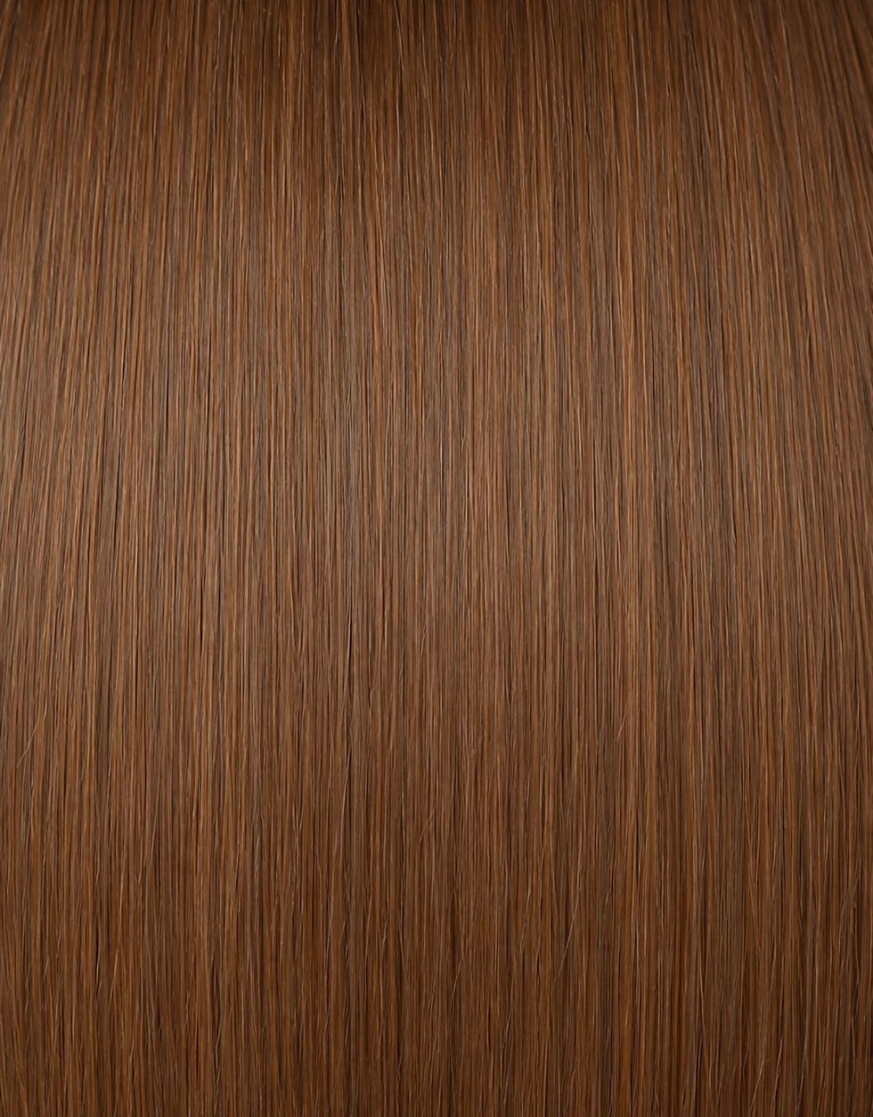 Thumbnail: Celine #5 (Warm Light Brown, Golden Tones) - 25g Nano Hair Extensions