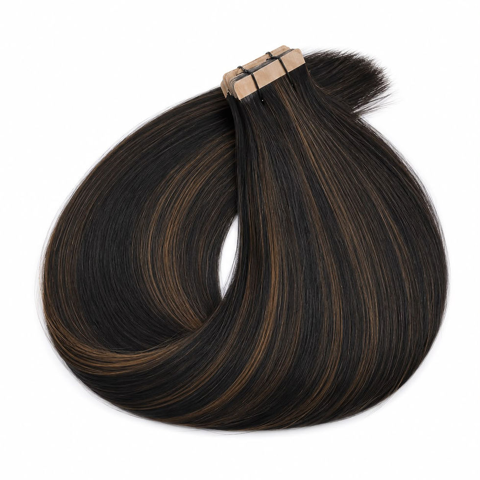 Thumbnail: Espresso (Deep & Rich Brown Tones) - 25g Keratin Bond Hair Extensions
