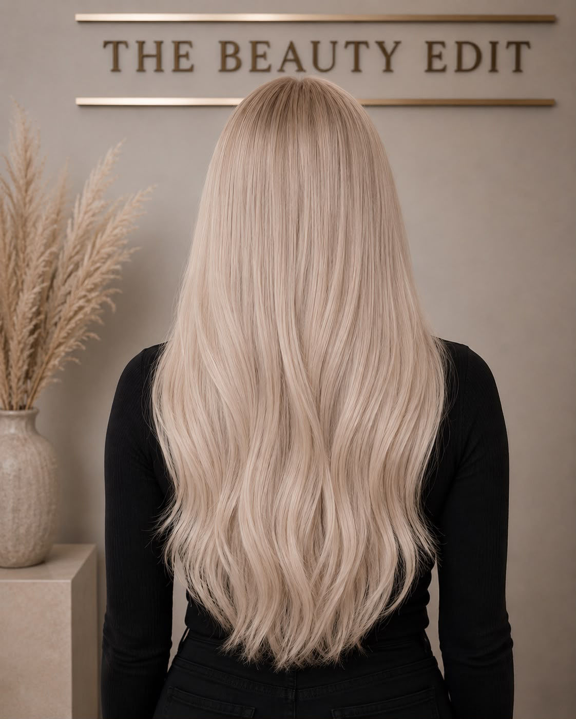 Eva #60A (Ice Platinum Blonde) - 50g Invisible Tape Hair Extensions