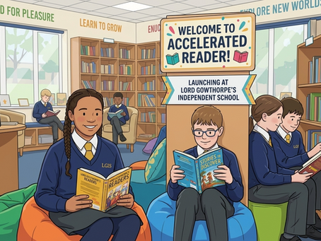 📚 Accelerated Reader Launching at Lord Gowthorpe’s Independent School