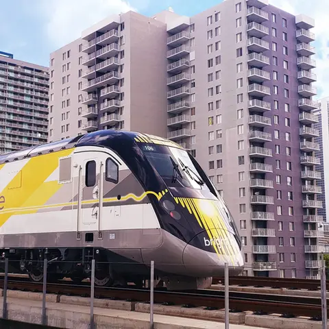 De Miami a Orlando en tren