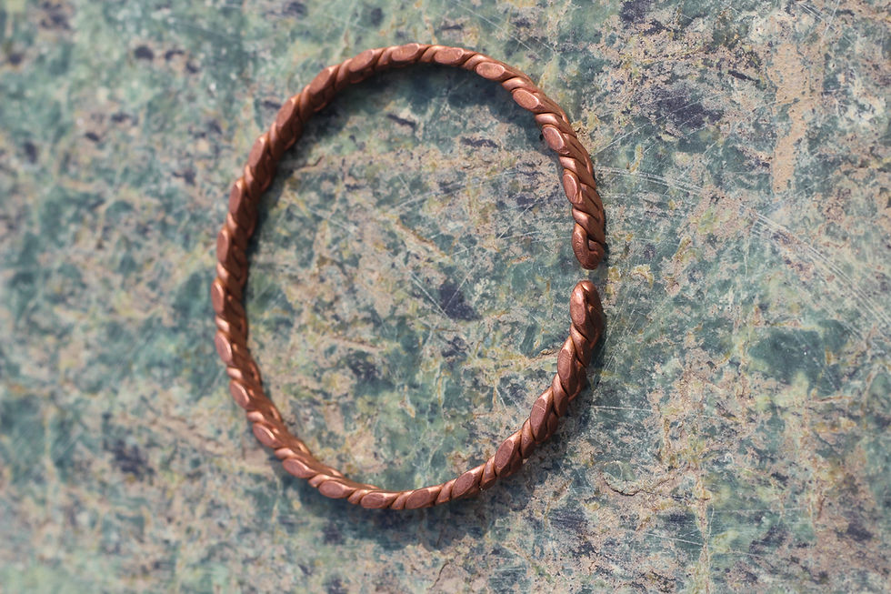 Thumbnail: Viking-Style Copper Upper-Arm Bangle – Ancient Empowerment