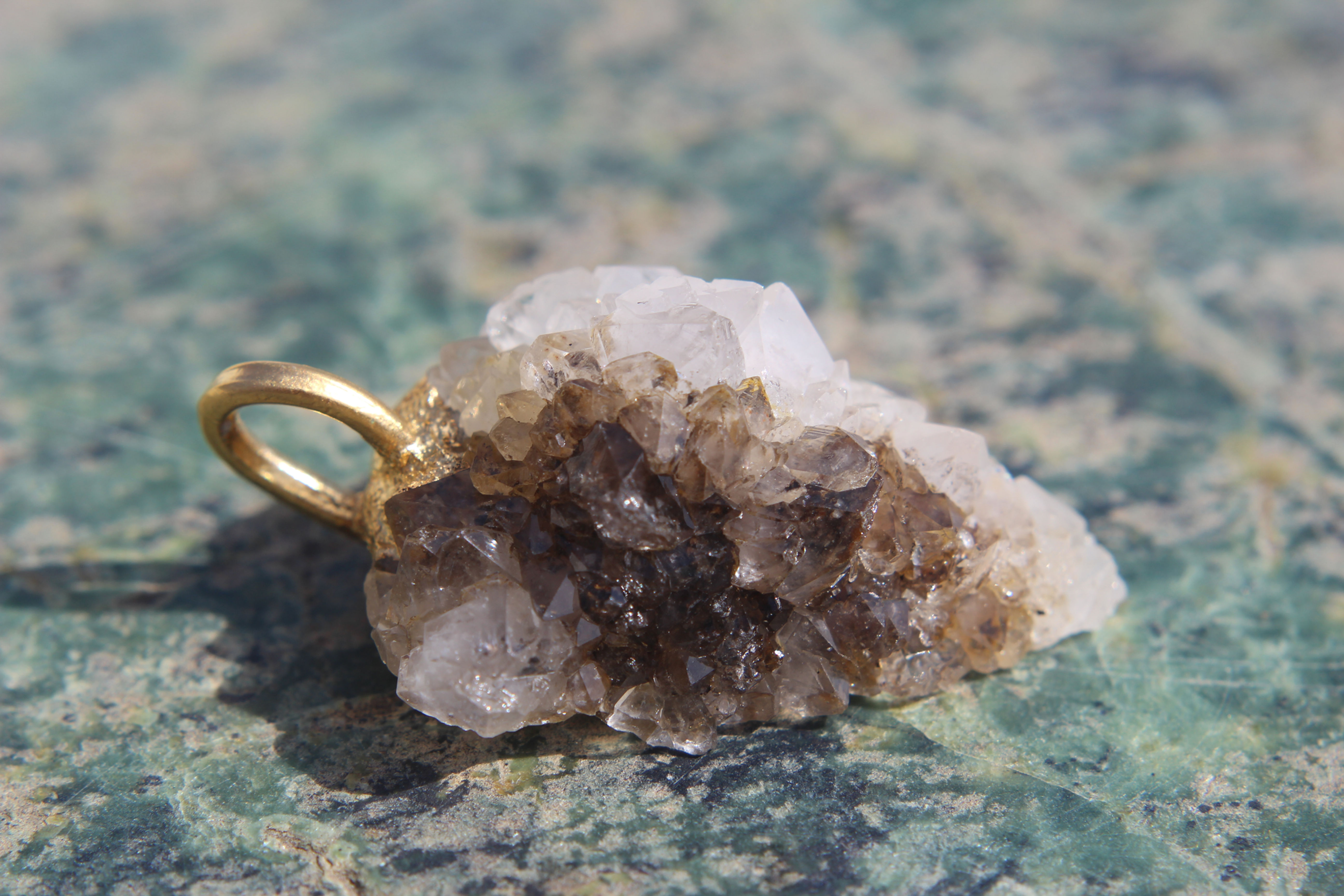 Rare Smoky Quartz Pendant – Weardale, England